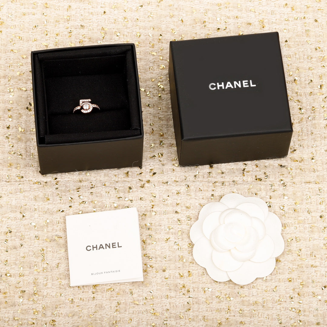 Chanel Crystal Accent Ring - album image 1