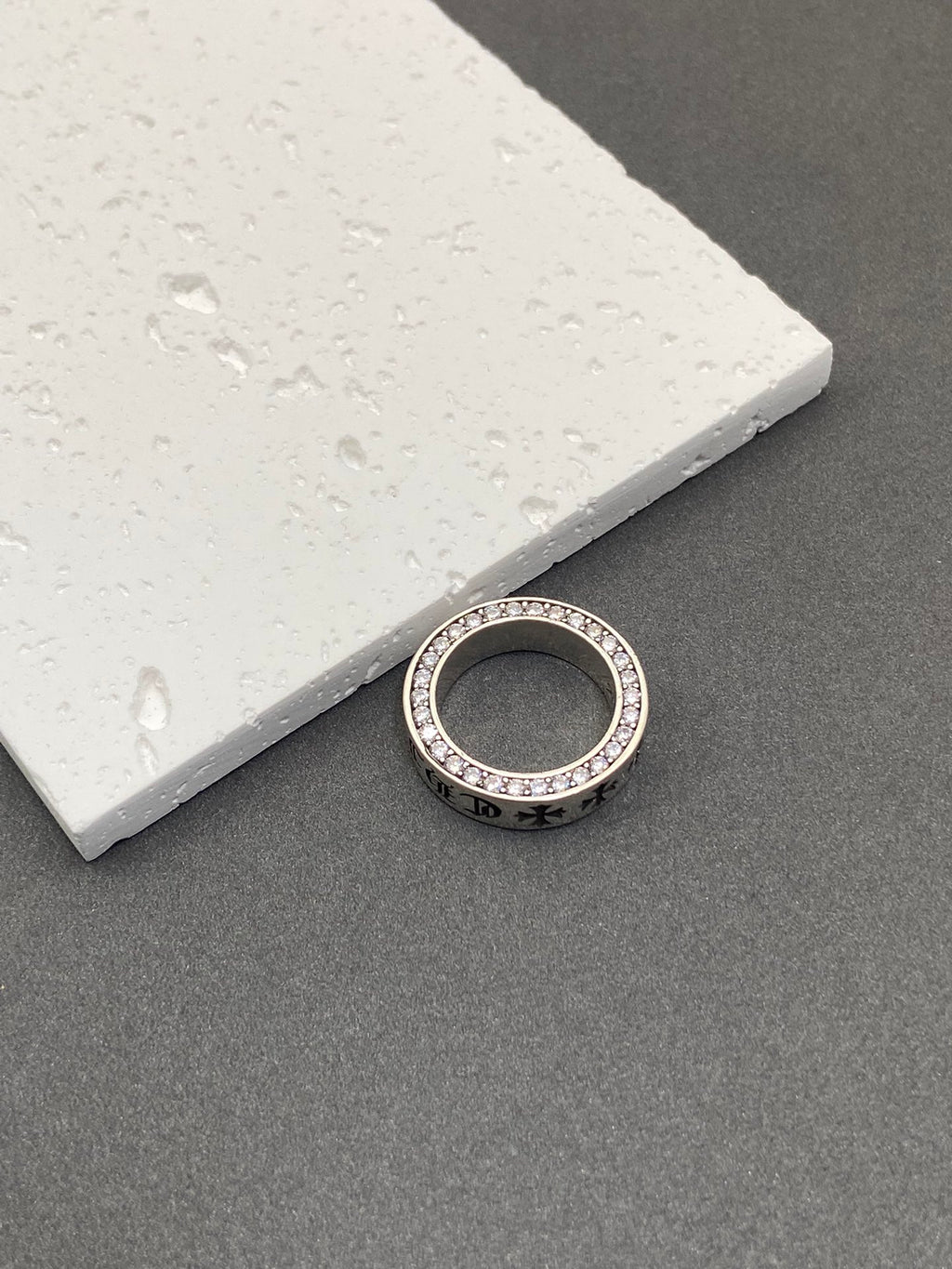 Chrome Hearts Petite Cross Accent Band Ring - album image 5