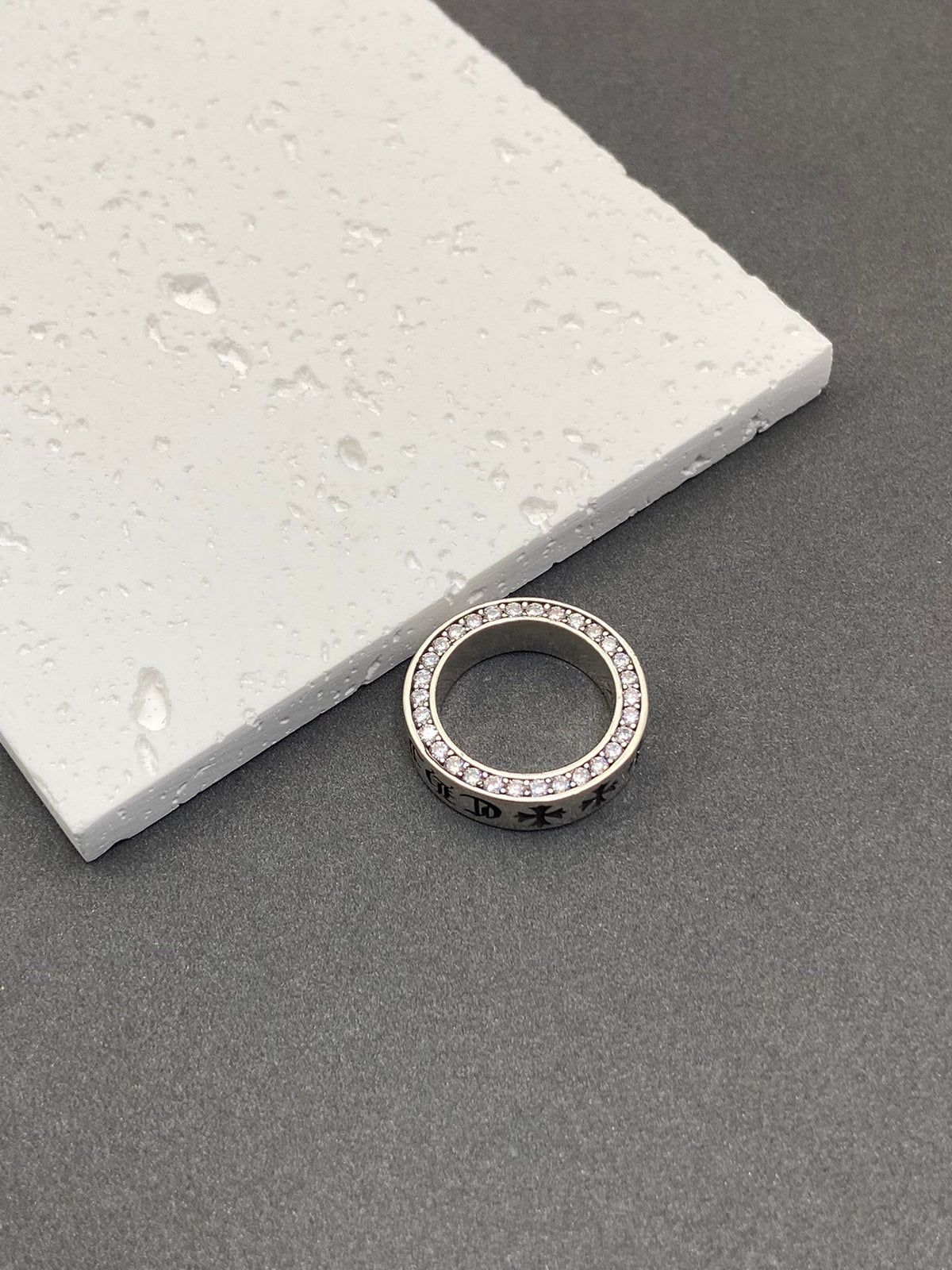 Chrome Hearts Petite Cross Accent Band Ring - album image 5