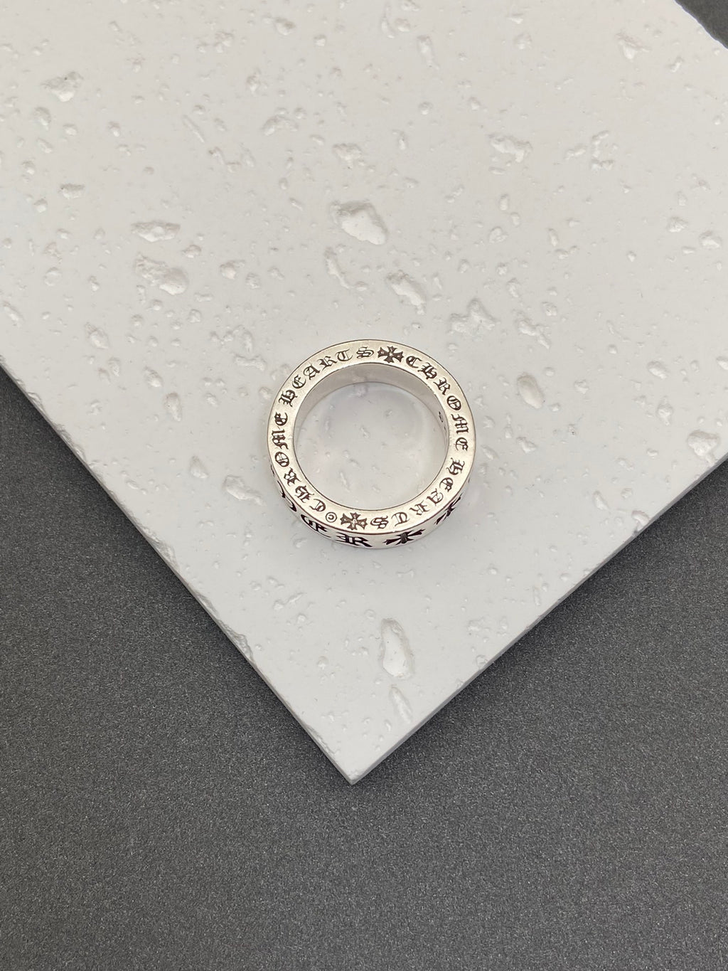 Chrome Hearts Petite Cross Accent Band Ring - album image 6