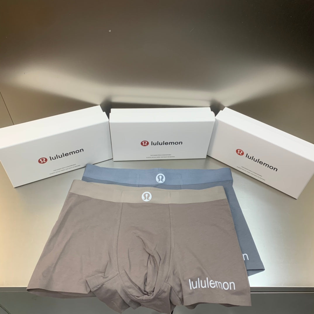 Lululemon black side letter boxer briefs - view 4