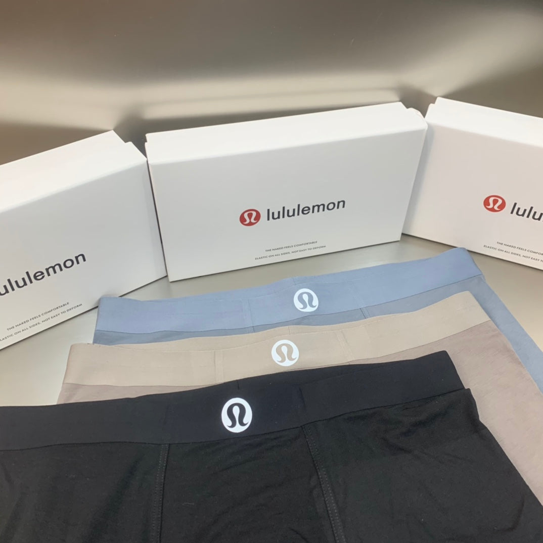 Lululemon black side letter boxer briefs - view 6