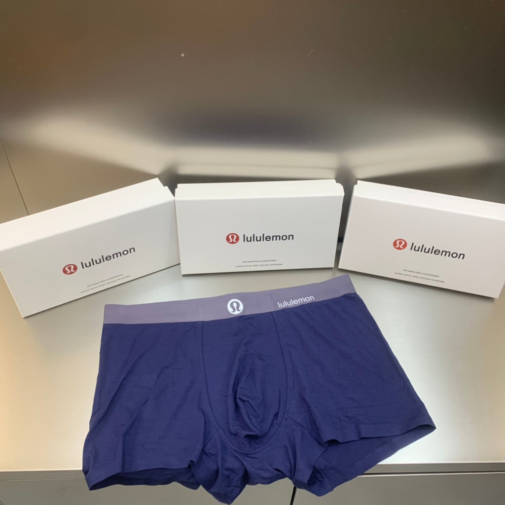 Lululemon purple minimal emblem boxer briefs - view 1