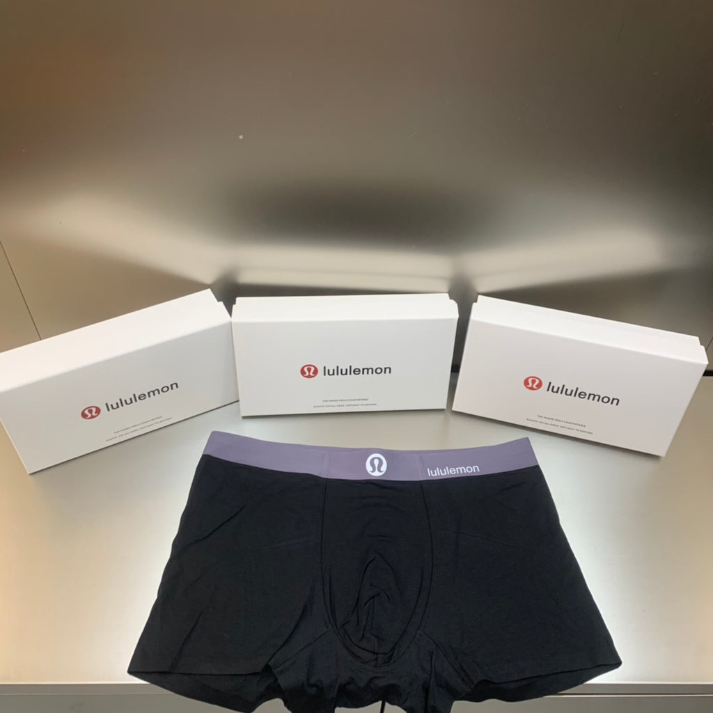 Lululemon purple minimal emblem boxer briefs - view 3