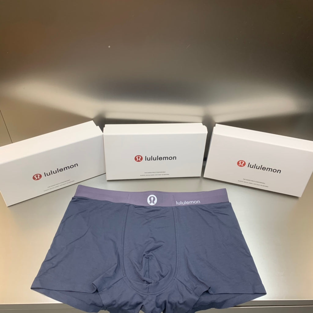 Lululemon purple minimal emblem boxer briefs - view 2