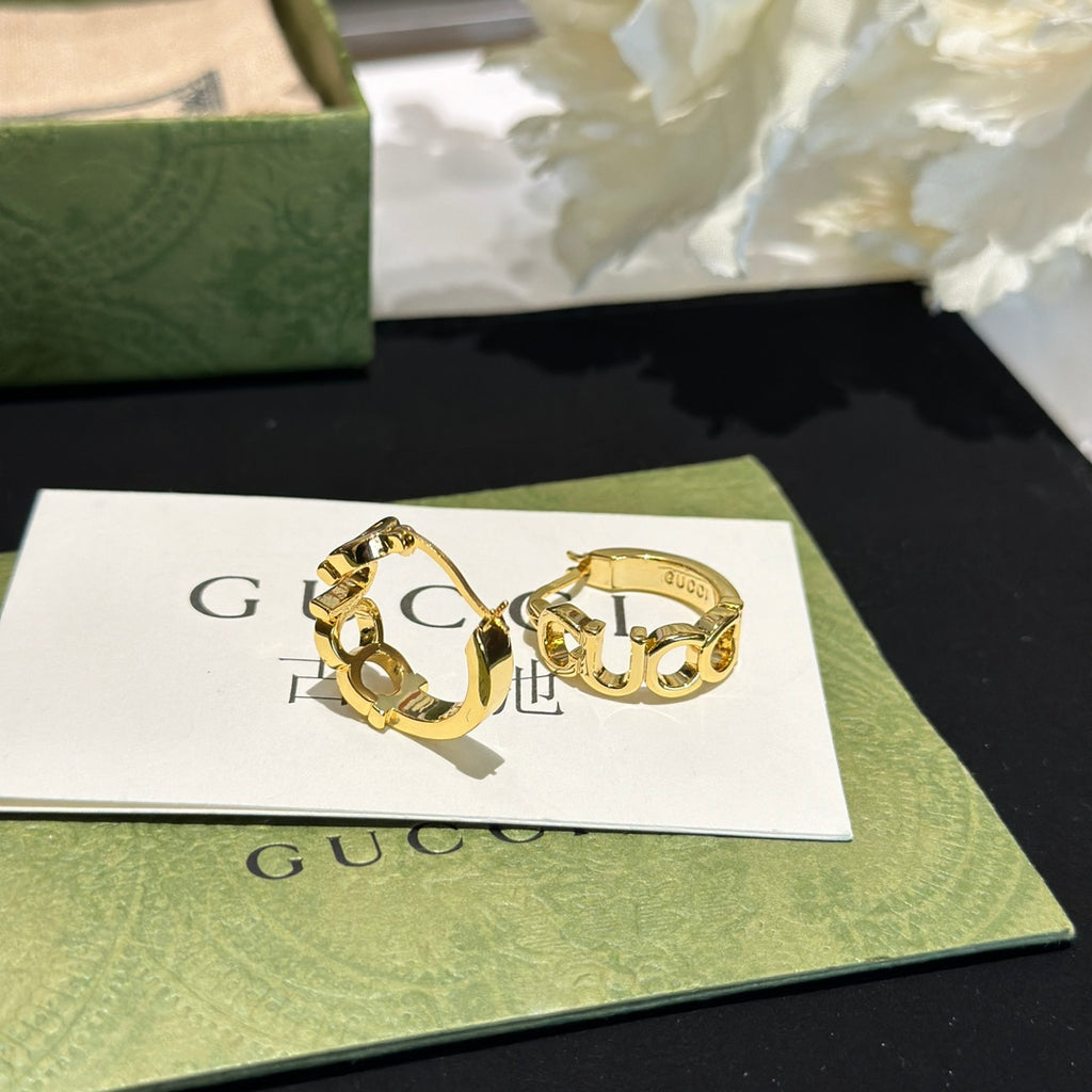 Gucci GG Letter Earrings - album image 6