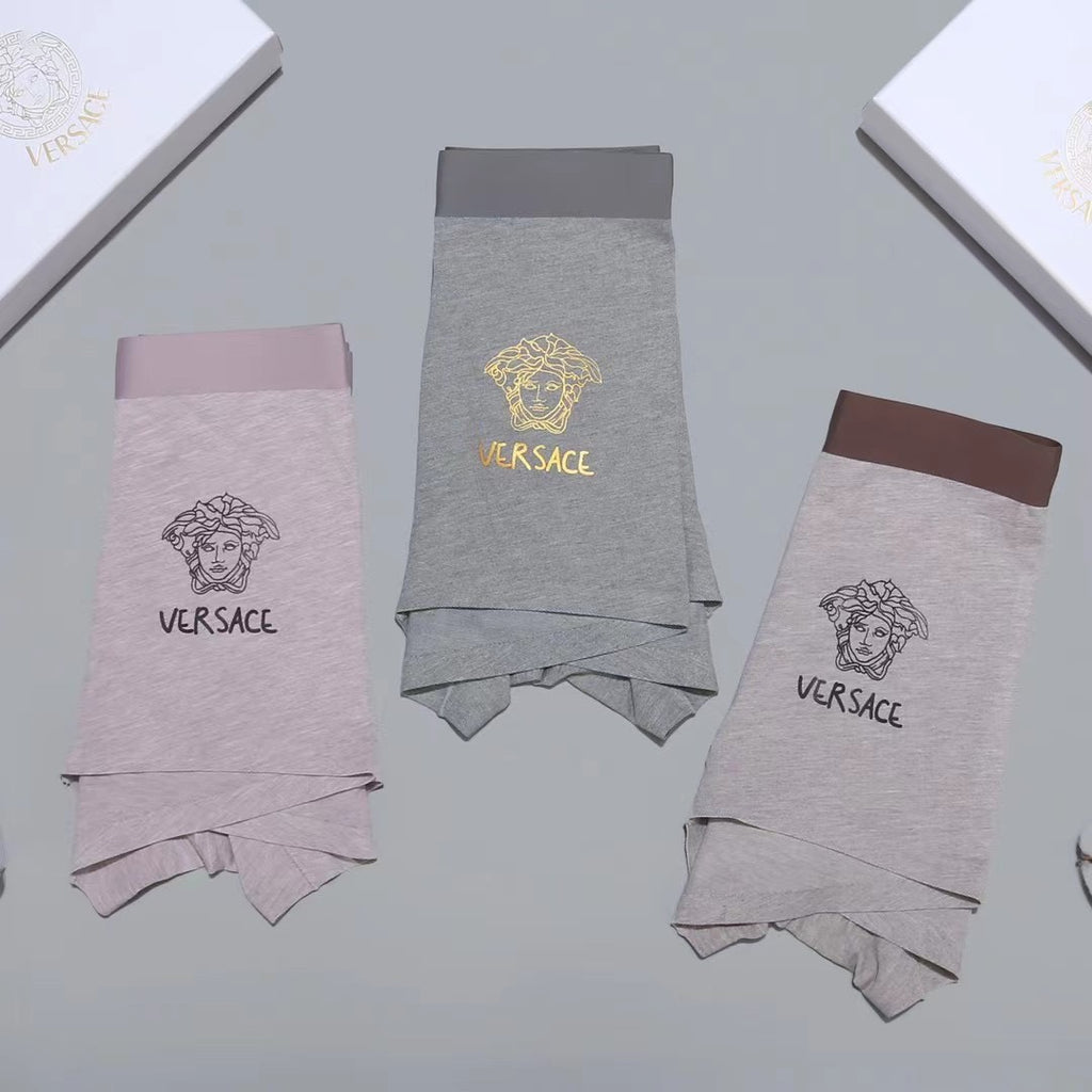 Versace pastel medusa wordmark boxer briefs - view 6