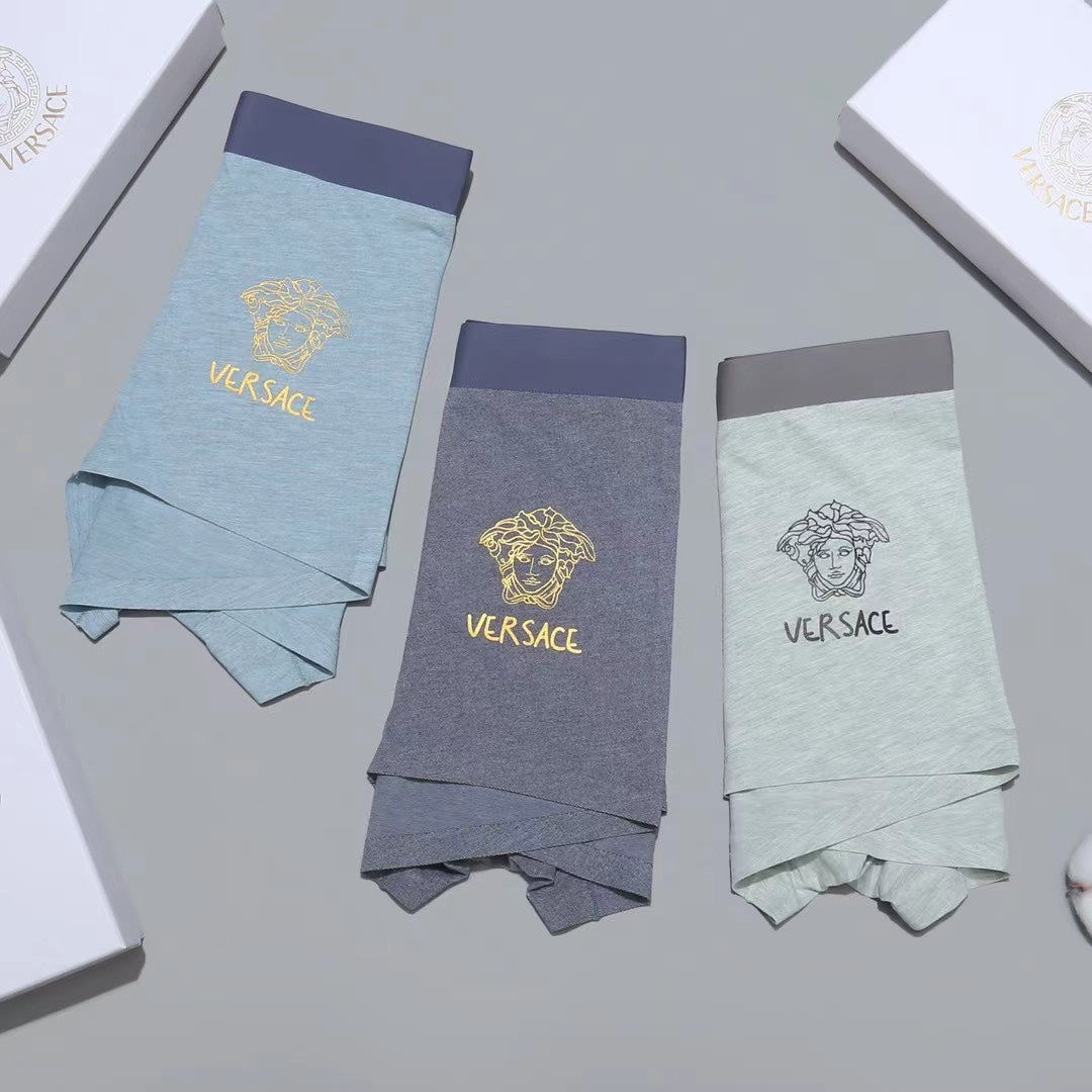 Versace pastel medusa wordmark boxer briefs - view 5