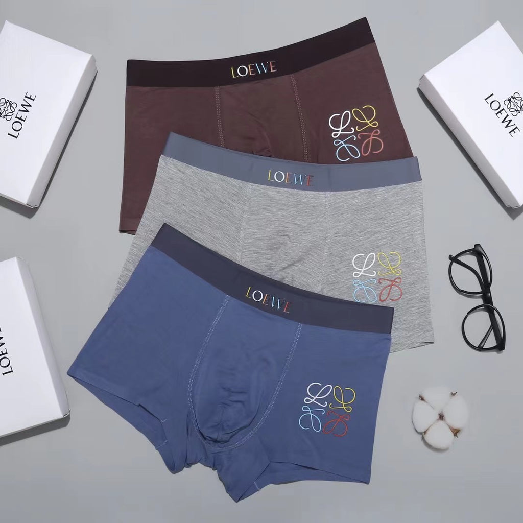 Loewe muted multicolor anagram boxer briefs - view 2