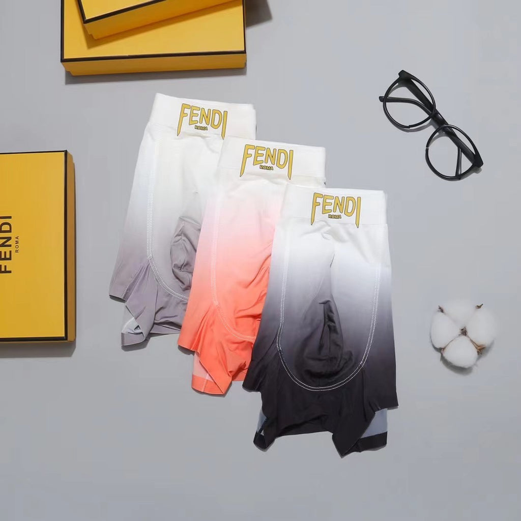Fendi gradient side wordmark boxer briefs - view 4