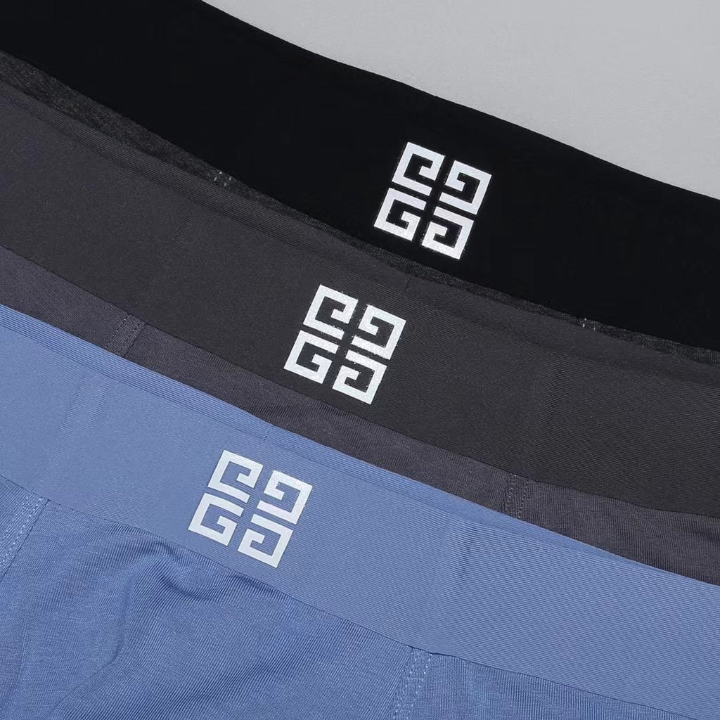 Givenchy green letter side graphic boxer briefs - view 15