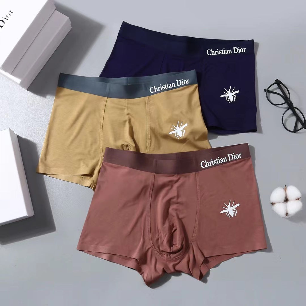 Dior bee and lettered waist boxer briefs - view 2