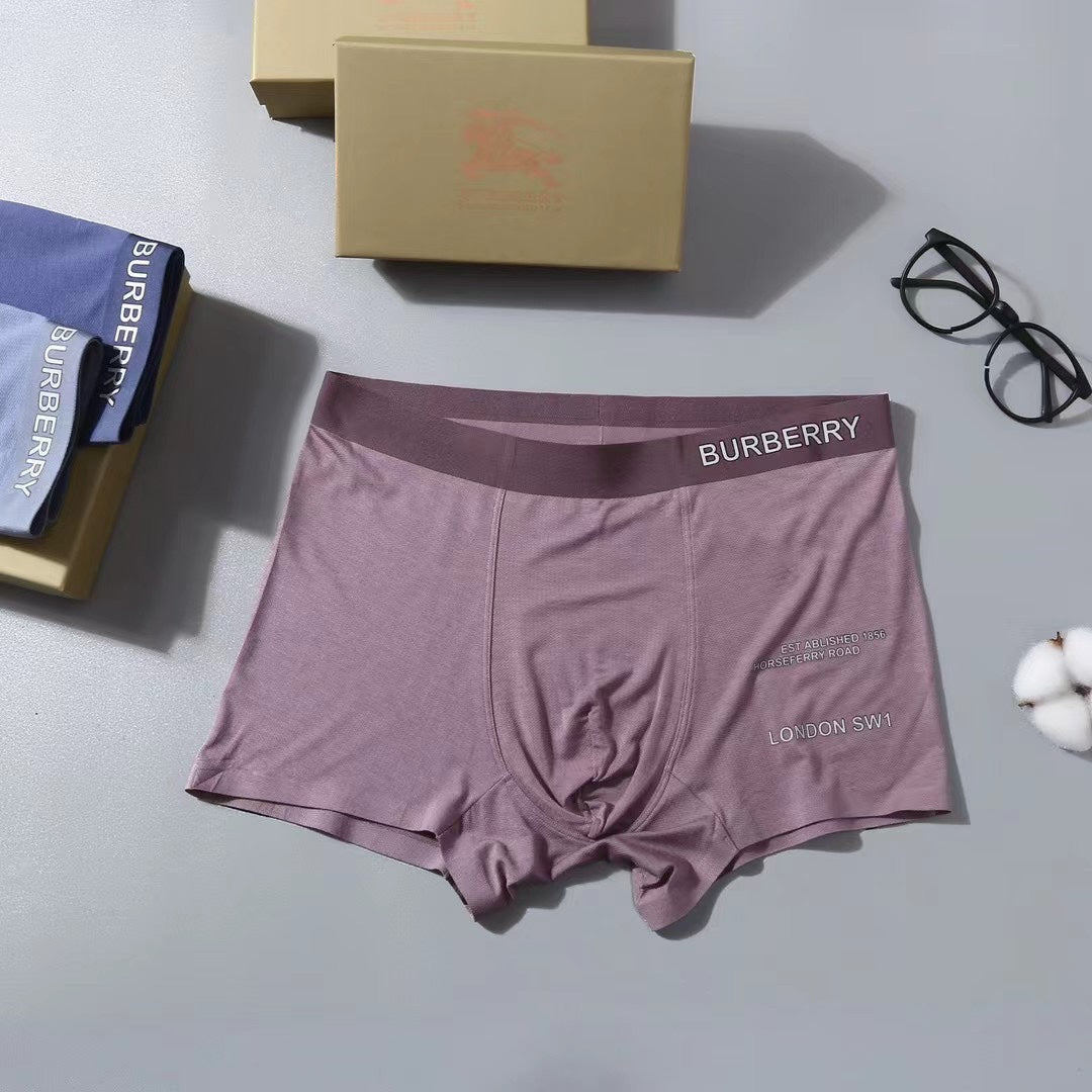 Burberry tonal lettered waist boxer briefs - view 6