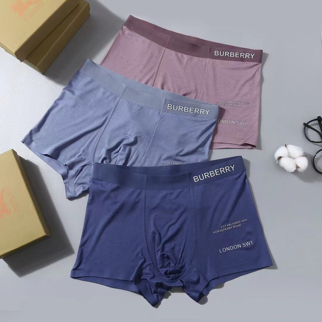 Burberry tonal lettered waist boxer briefs - view 1