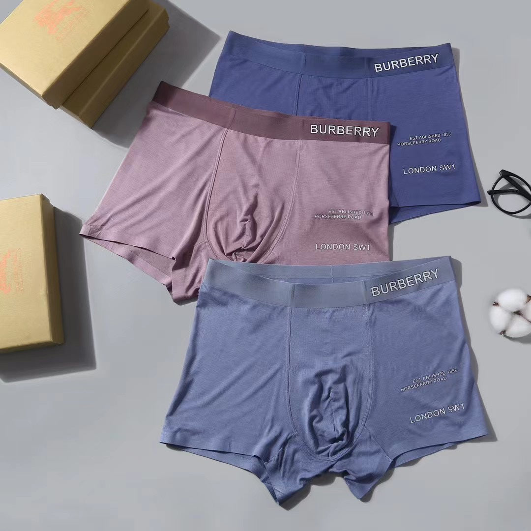 Burberry tonal lettered waist boxer briefs - view 2