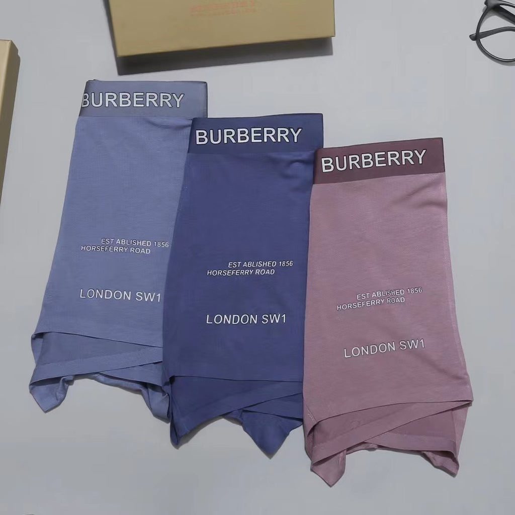 Burberry tonal lettered waist boxer briefs - view 5