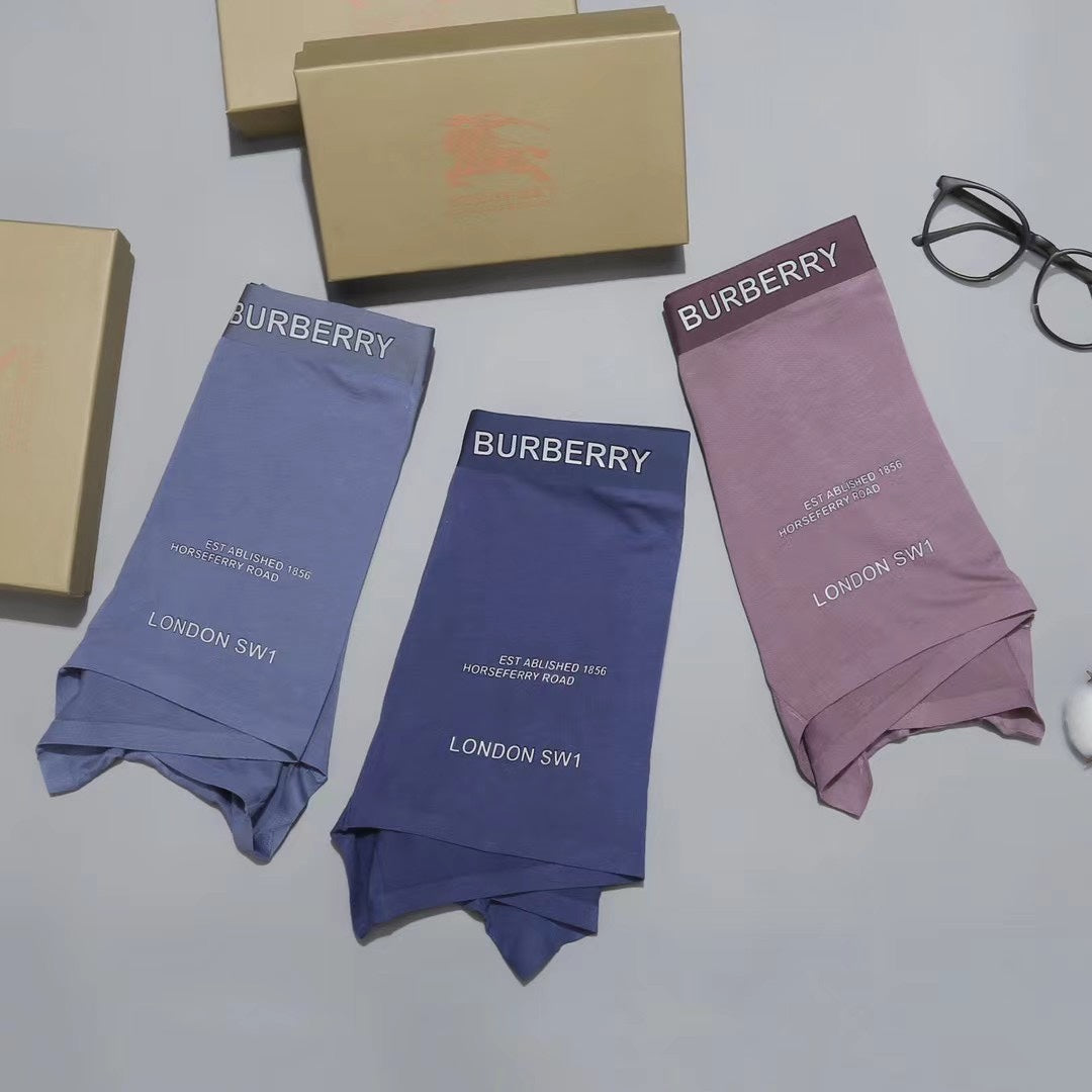 Burberry tonal lettered waist boxer briefs - view 4