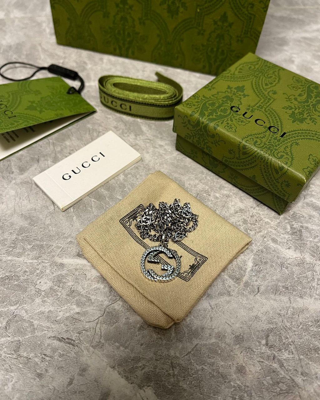 Gucci Rectangular Pendant Chain Jewelry Options - album image 3