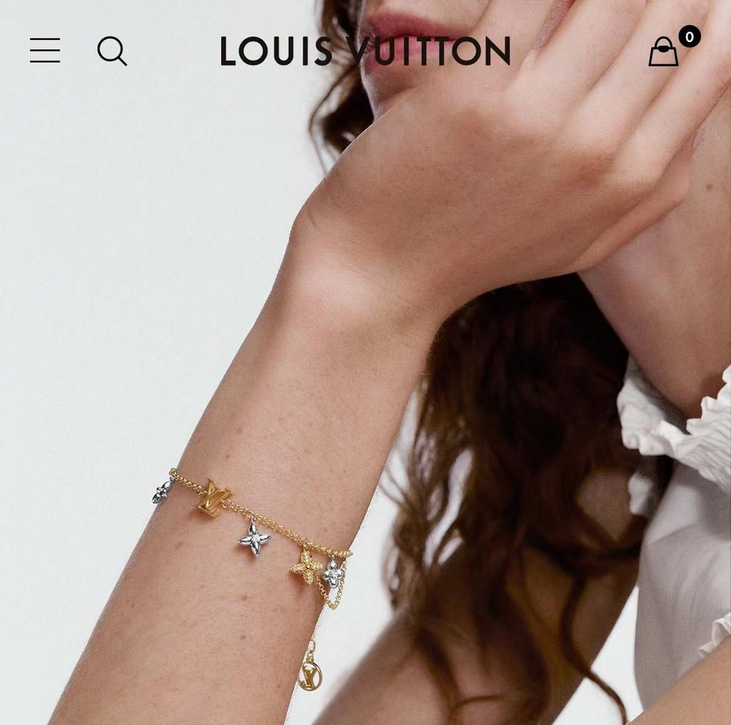 Louis Vuitton Double-Layer Flower Bracelet - album image 8