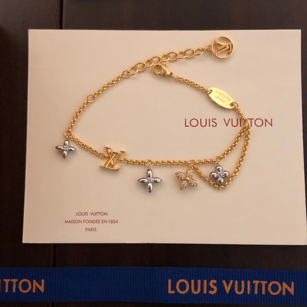 Louis Vuitton Double-Layer Flower Bracelet - album image 5