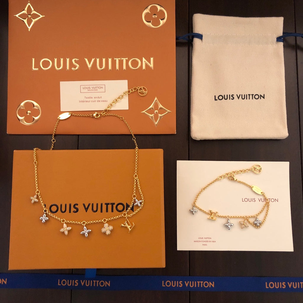 Louis Vuitton Double-Layer Flower Bracelet - album image 7