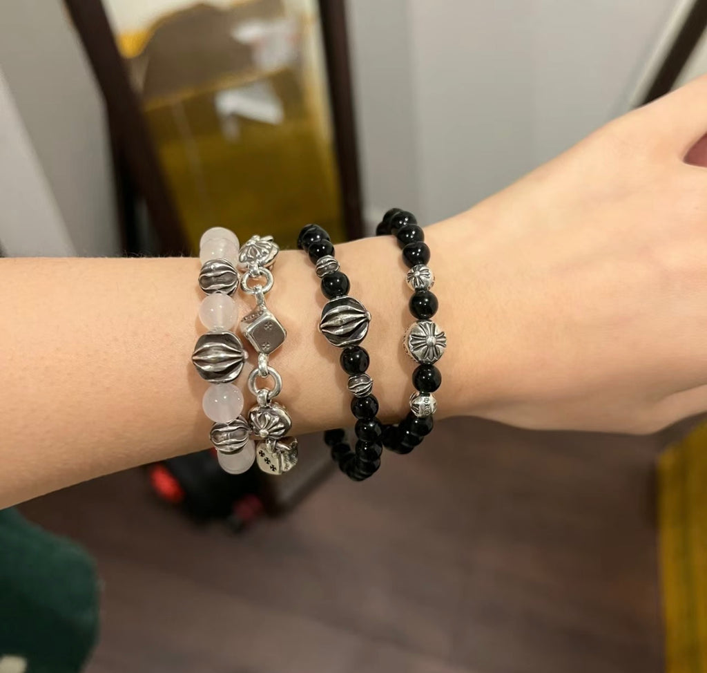 Chrome Hearts Dice and Cross Station Bracelet - album image 9