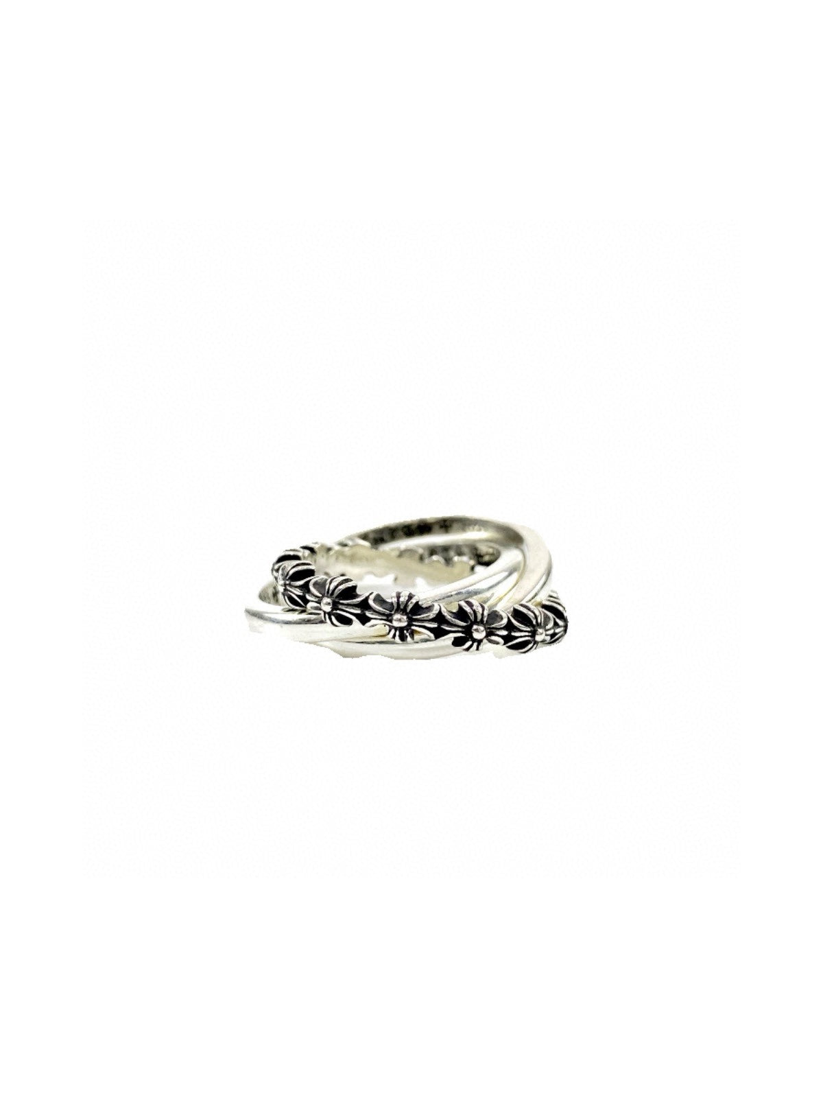 Chrome Hearts Interlocking Triple Band Ring - album image 6