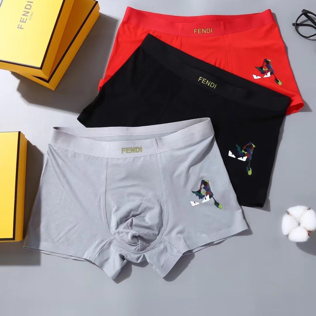 Fendi small graphic character boxer briefs - view 3