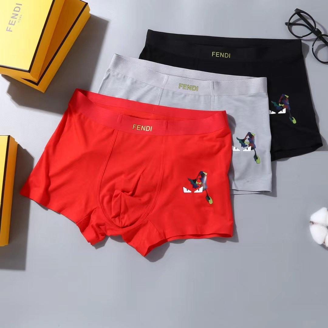 Fendi small graphic character boxer briefs - view 2