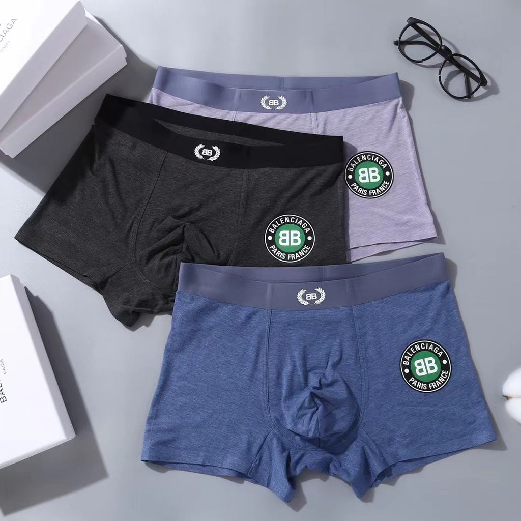 Balenciaga green wreath crest boxer briefs - view 3