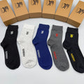 Burberry tb wordmark crew crew socks - view 1