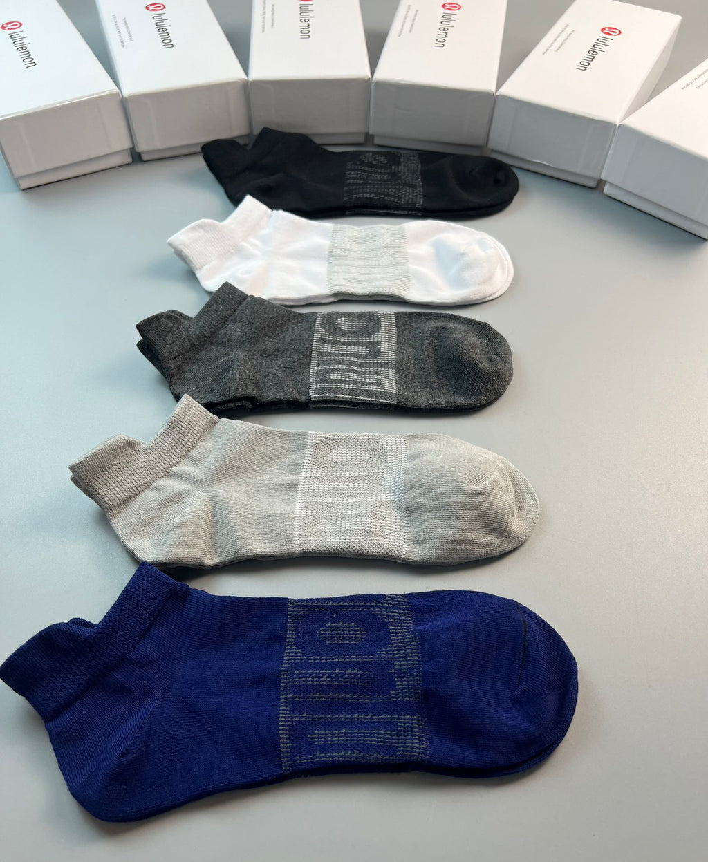 Lululemon tonal letter low cut ankle socks - view 9