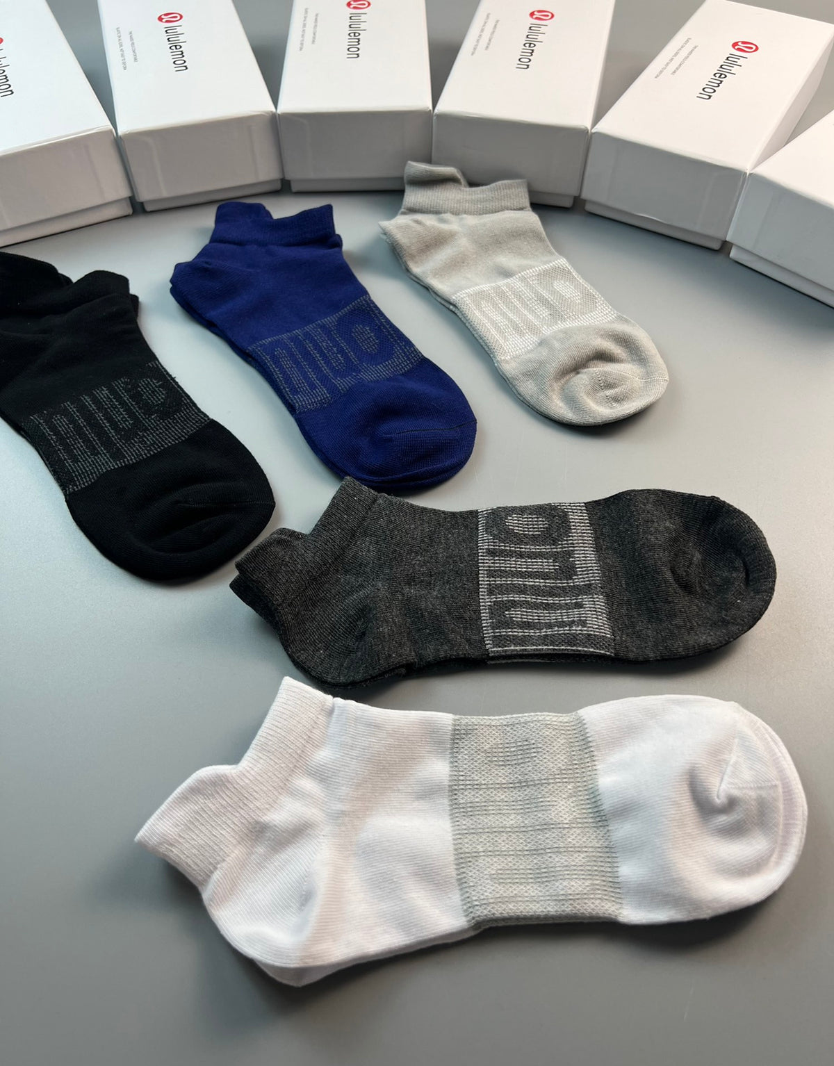 Lululemon tonal letter low cut ankle socks - view 5