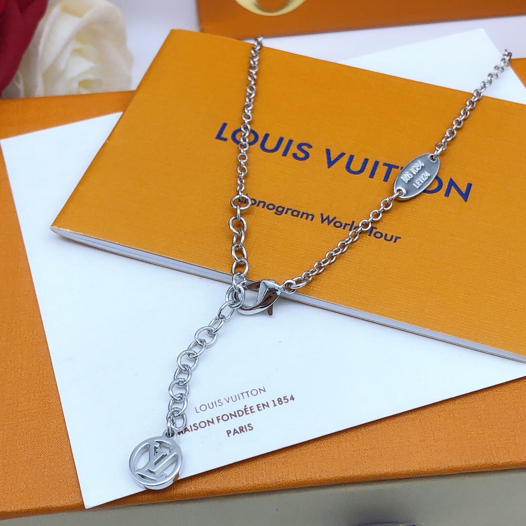 Louis Vuitton Multicolor Crystal Accent Necklace - album image 4