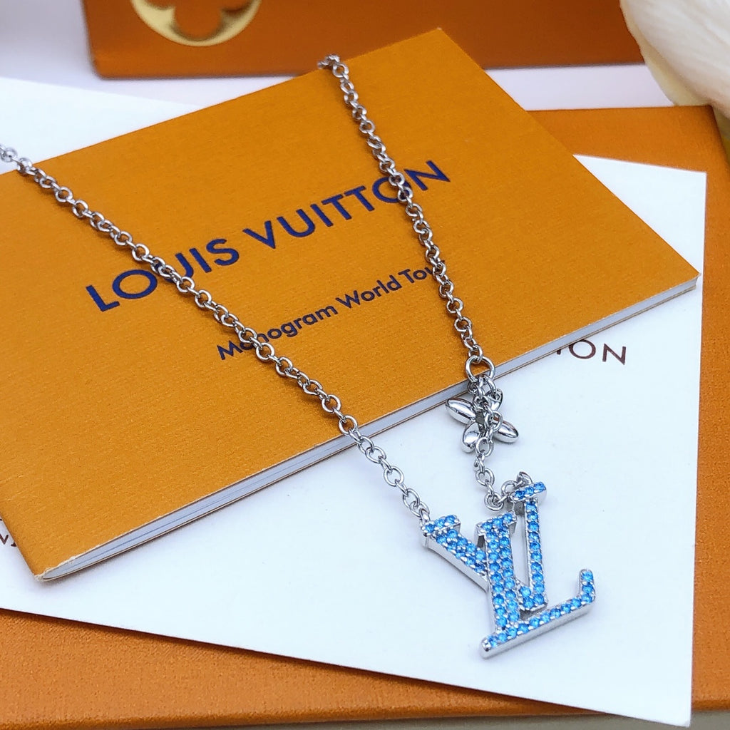 Louis Vuitton Multicolor Crystal Accent Necklace - album image 5