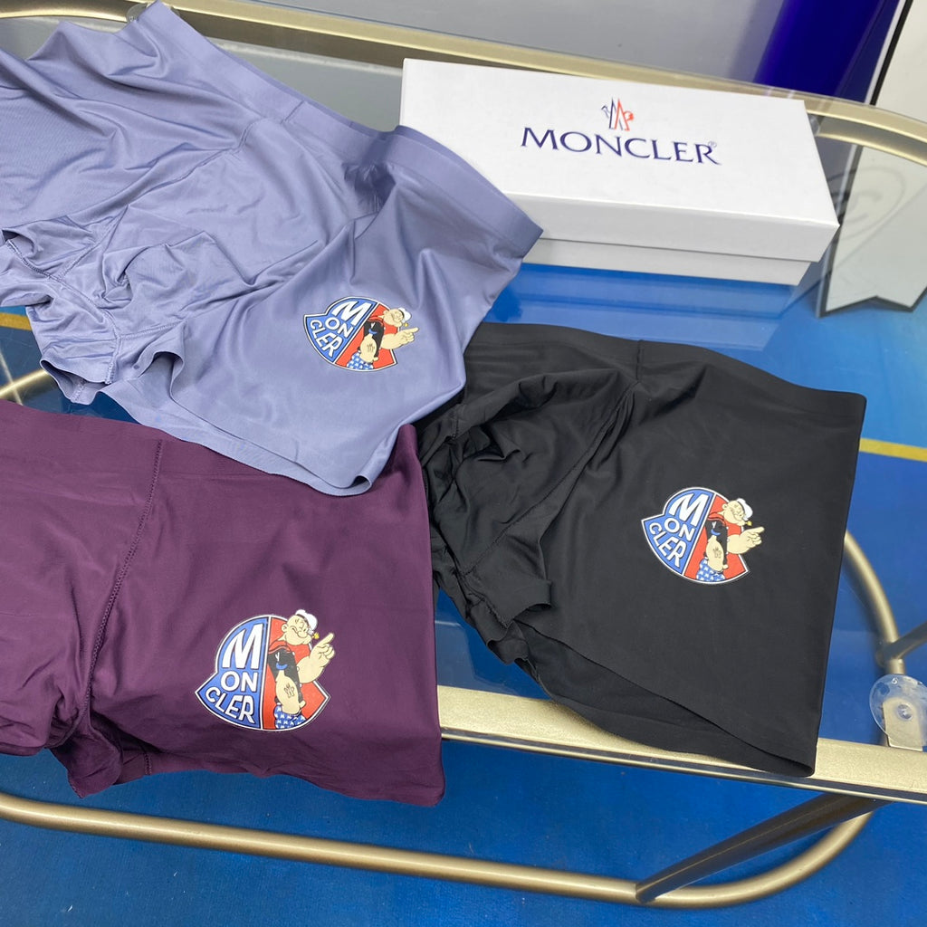 Moncler multicolor round badge boxer briefs - view 3