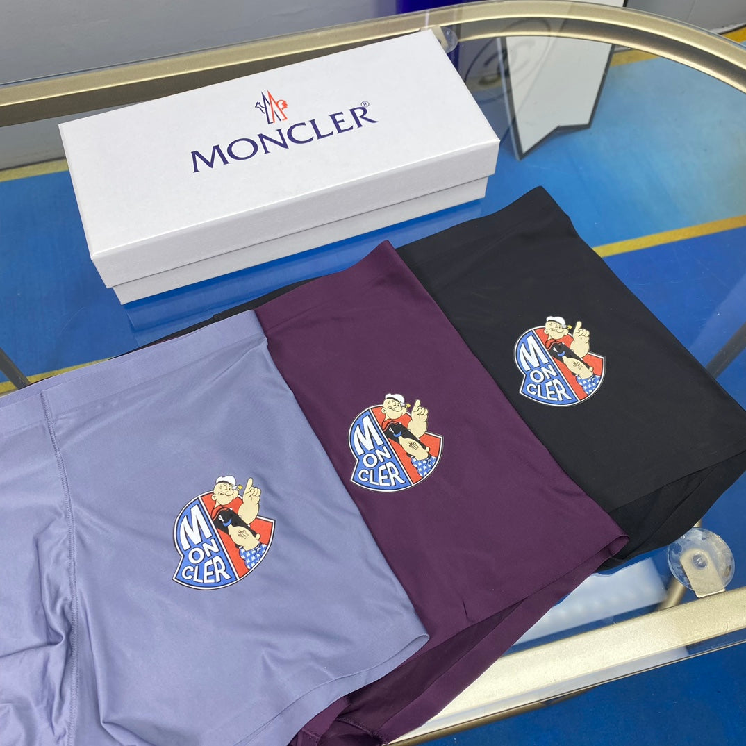 Moncler multicolor round badge boxer briefs - view 2