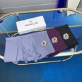 Moncler multicolor round badge boxer briefs - view 1