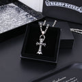 Chrome Hearts Petite Sculpted Cross Necklace - album image 1