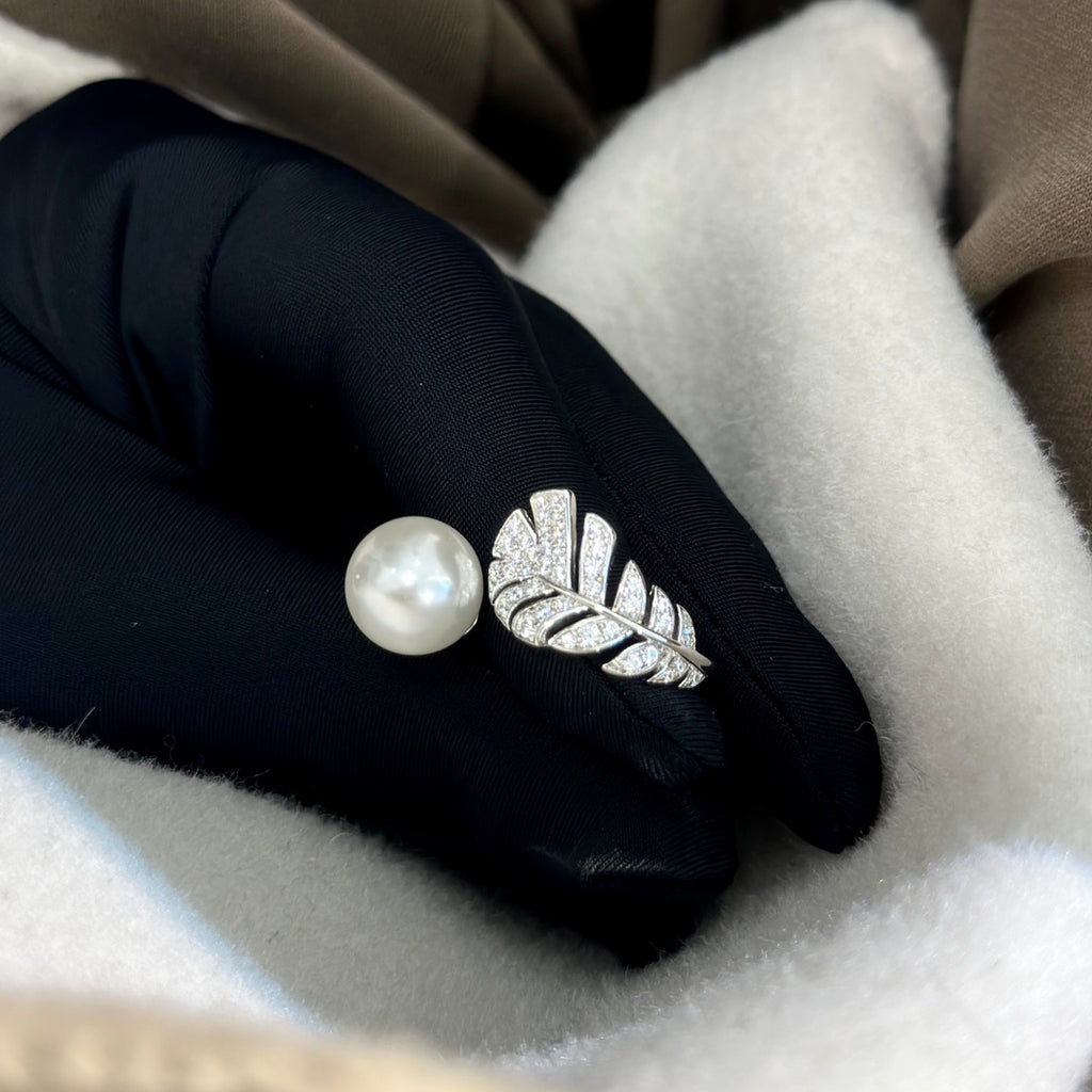 Chanel Pearl Open Ring - album image 7