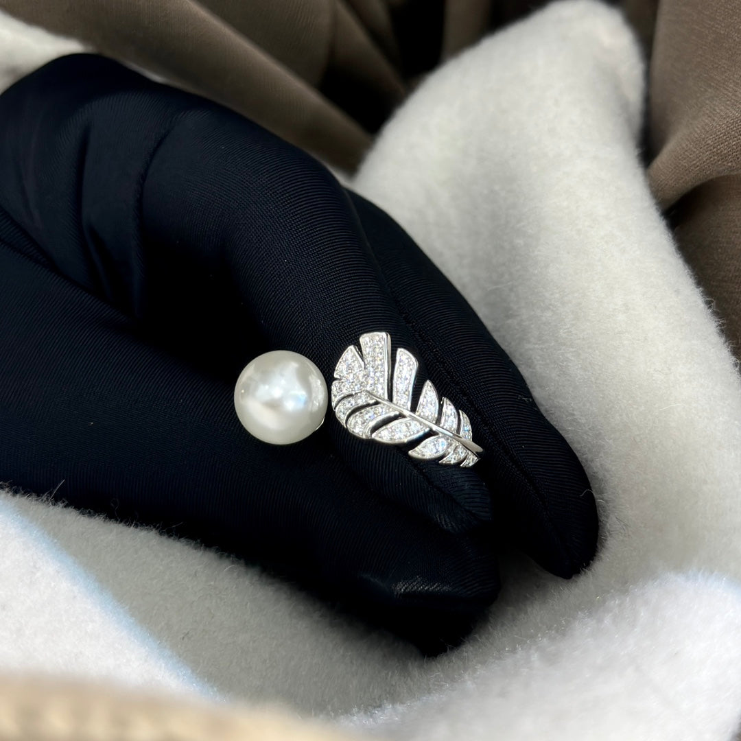 Chanel Pearl Open Ring - album image 7
