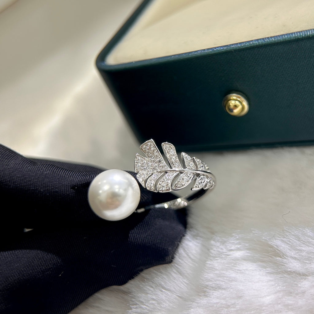 Chanel Pearl Open Ring - album image 9