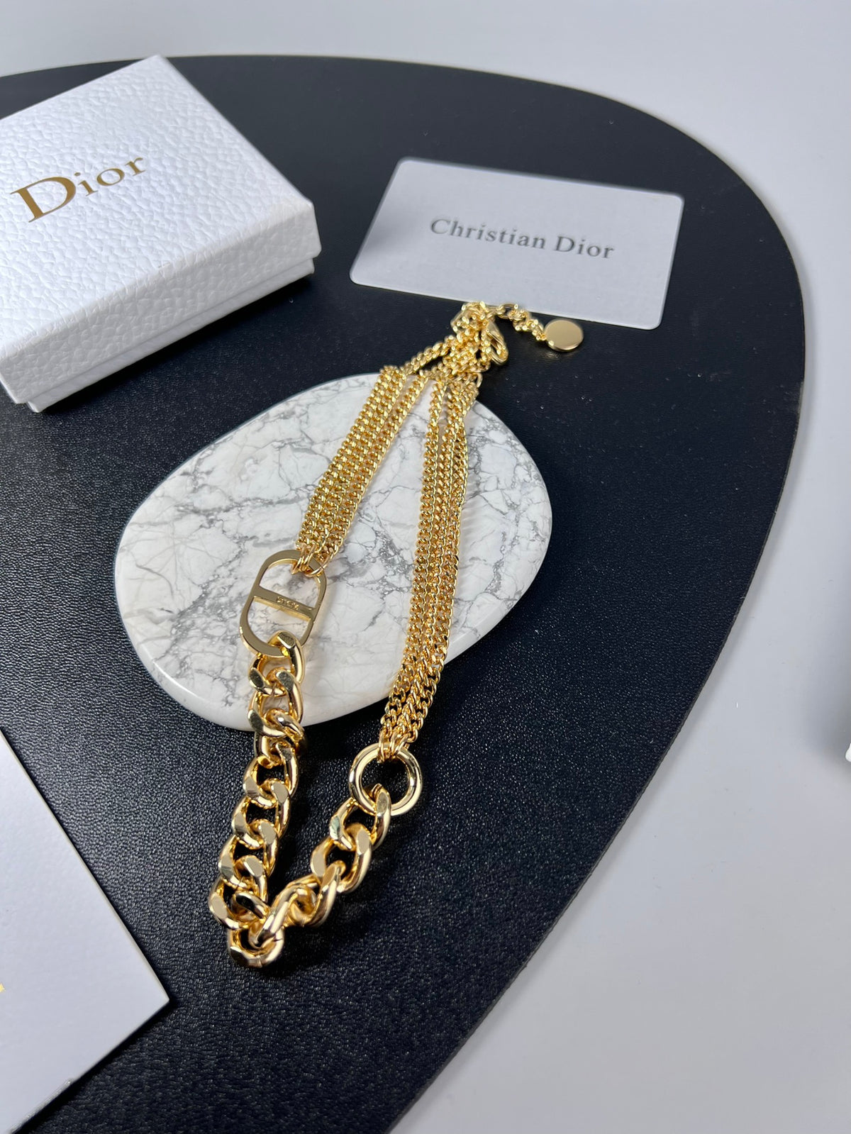 Dior Mixed-Chain CD Necklace - product image 6