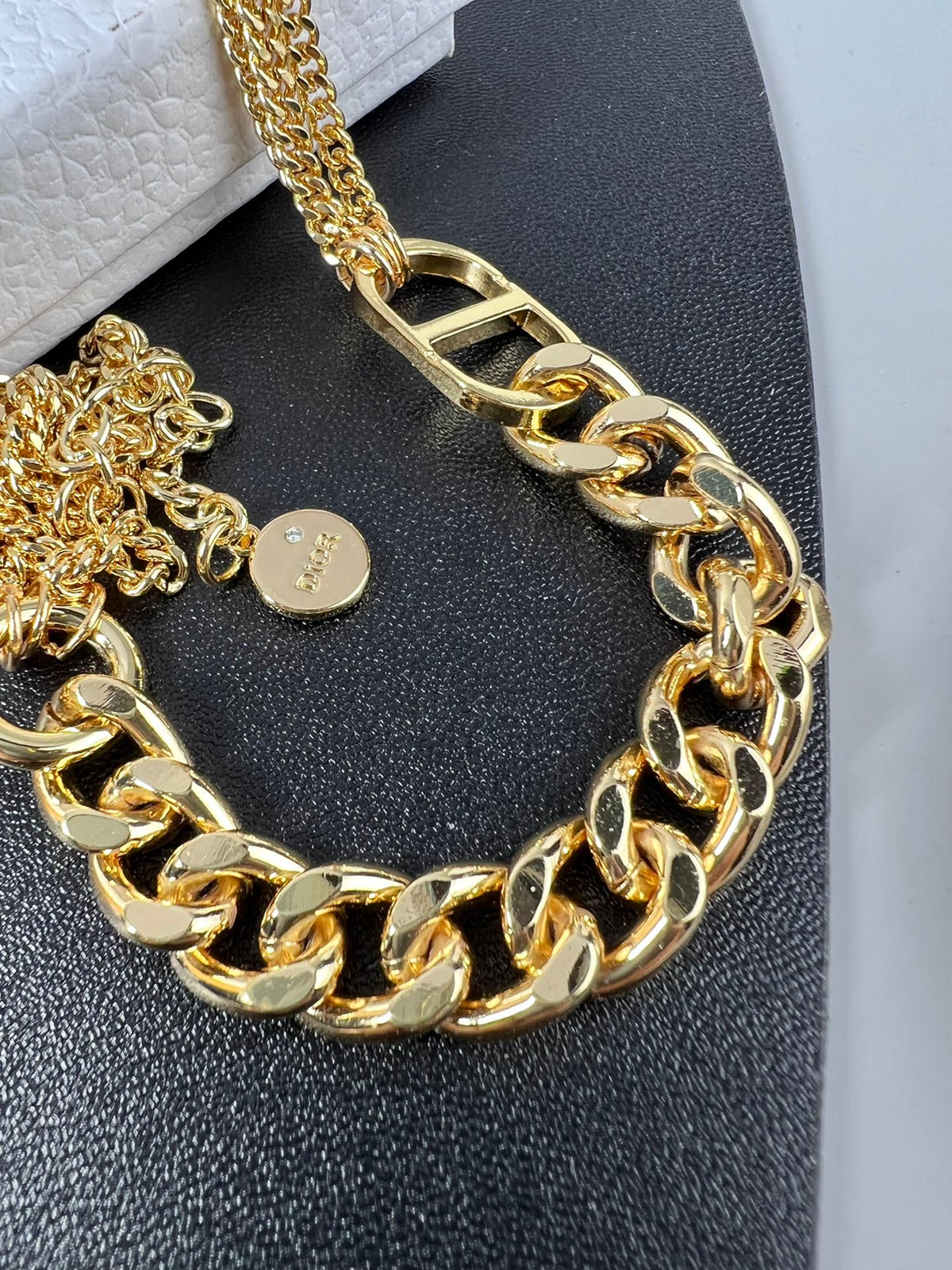 Dior Mixed-Chain CD Necklace - product image 3