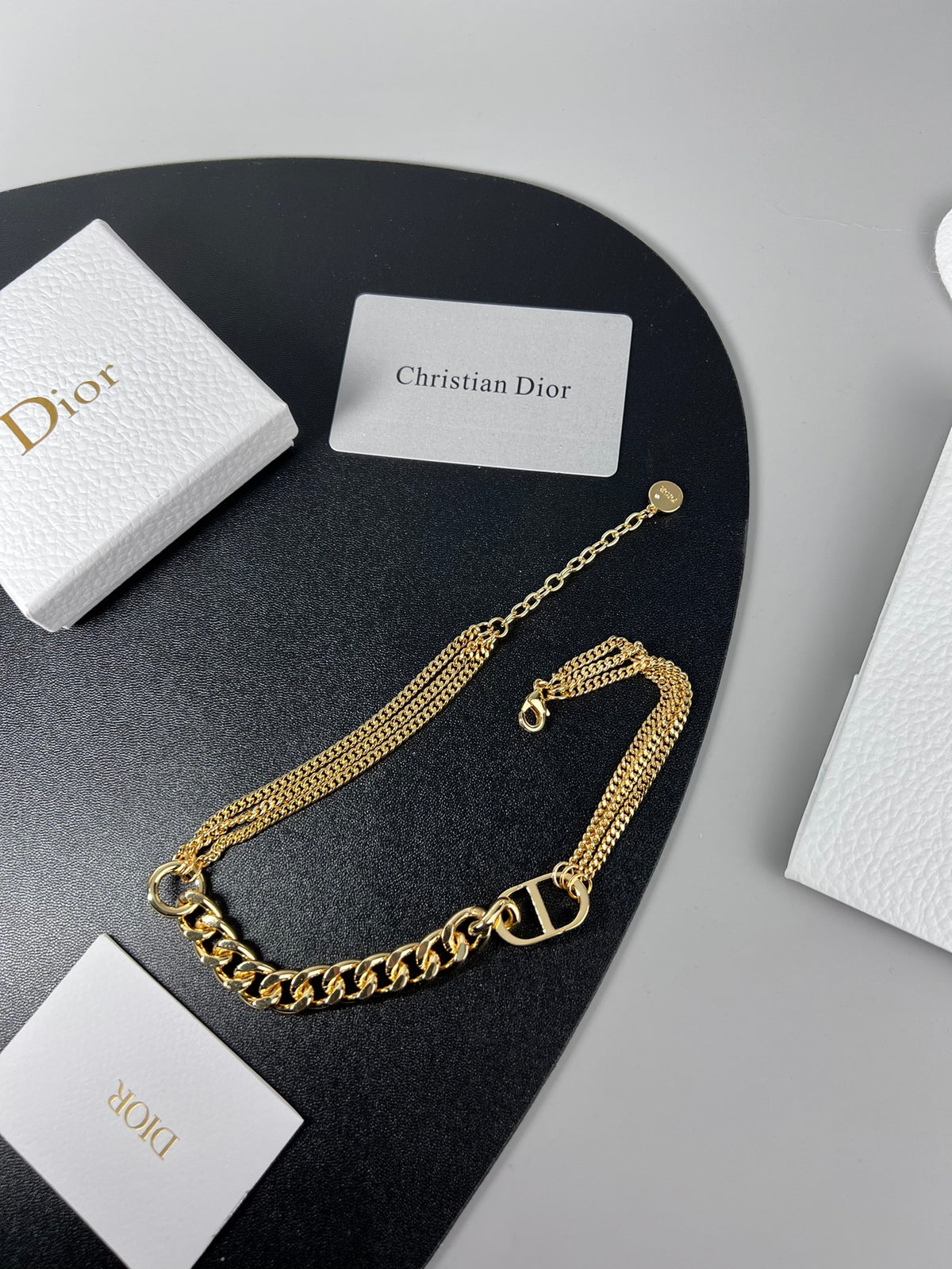 Dior Mixed-Chain CD Necklace - product image 5