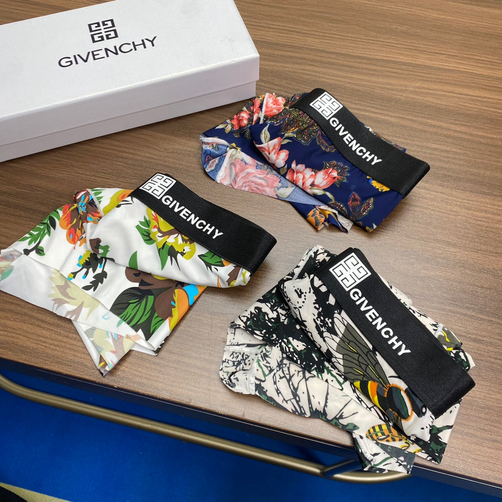 Givenchy colorful dragon print boxer briefs - view 4