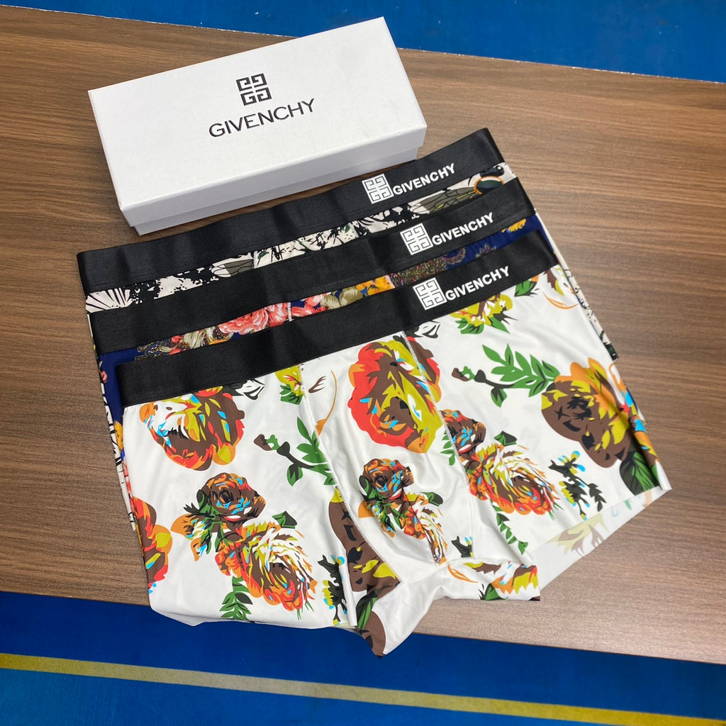 Givenchy colorful dragon print boxer briefs - view 1