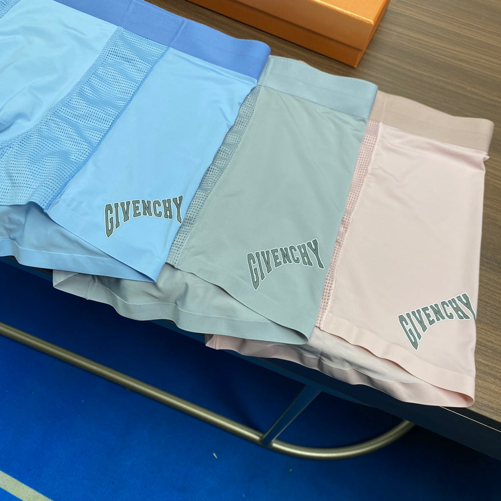 Givenchy pastel mesh letter side boxer briefs - view 2
