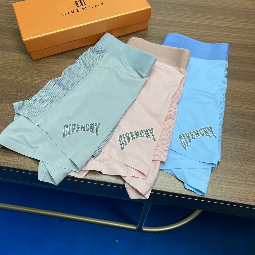 Givenchy pastel mesh letter side boxer briefs - view 4
