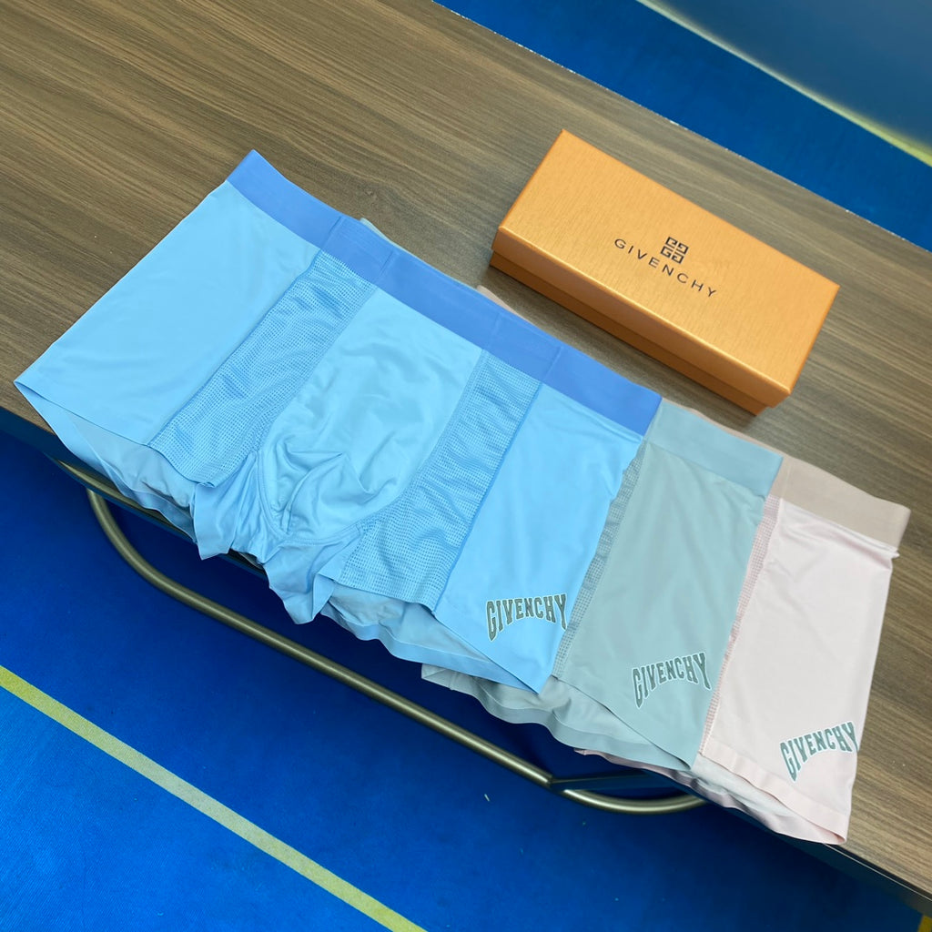 Givenchy pastel mesh letter side boxer briefs - view 1